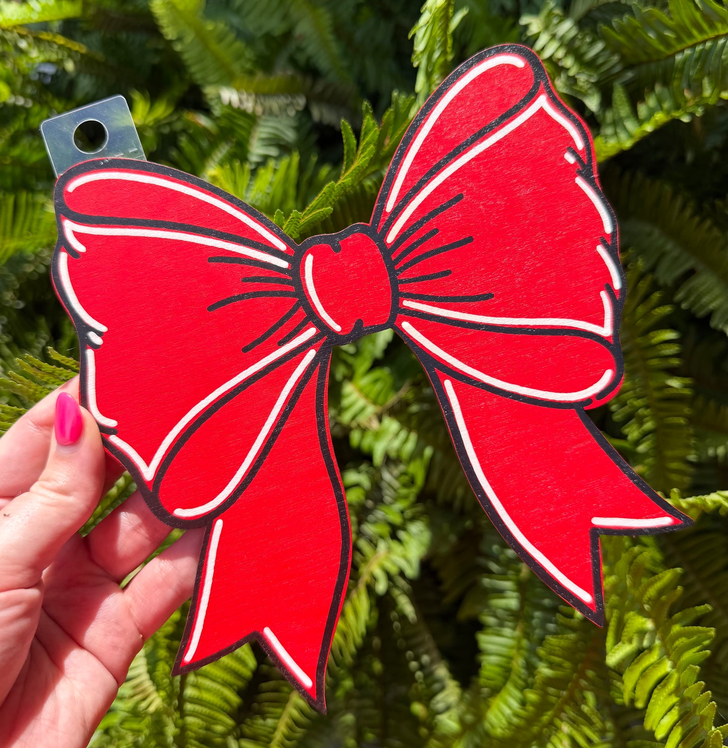Red Bow Interchangeable Attachment