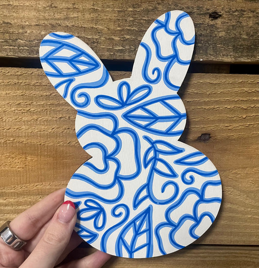 Chinoiserie Easter Bunny Interchangeable Attachment