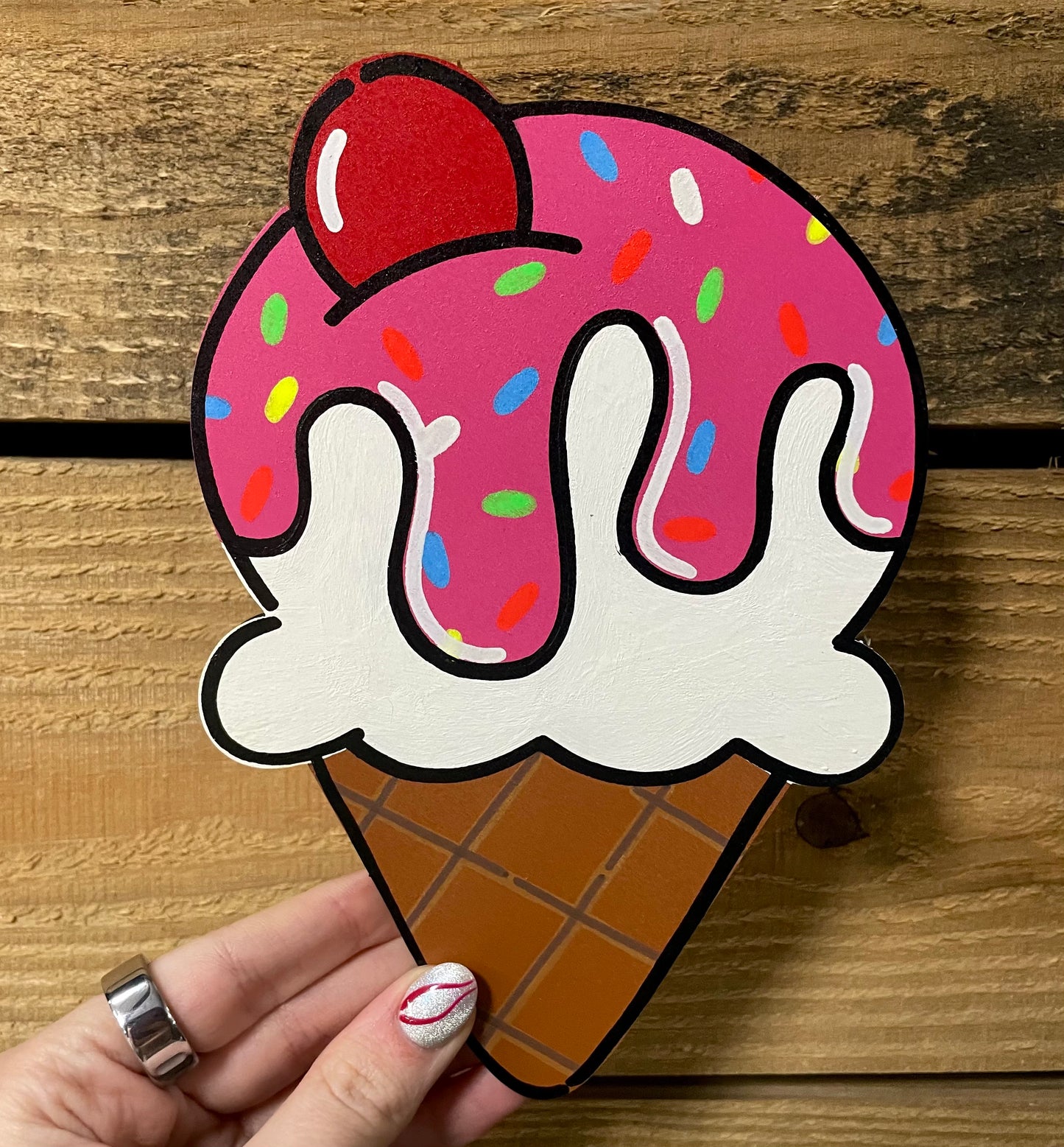 Ice Cream Cone Interchangeable Attachment