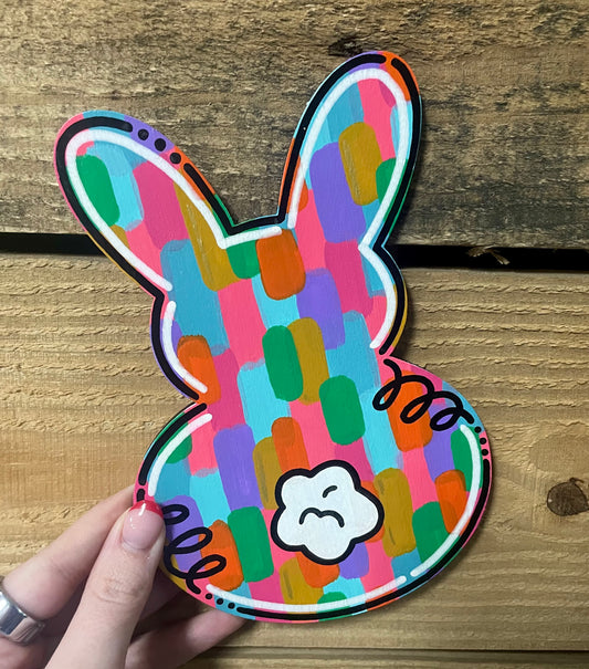 Paintstroke Easter Bunny Interchangeable Attachment