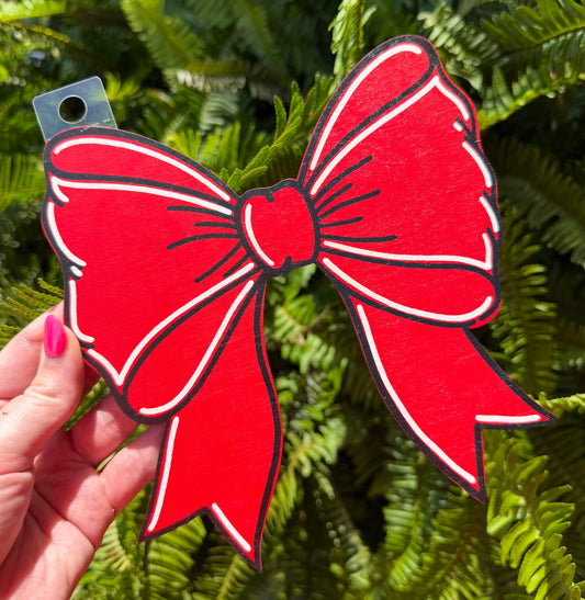 Red Bow Interchangeable Attachment