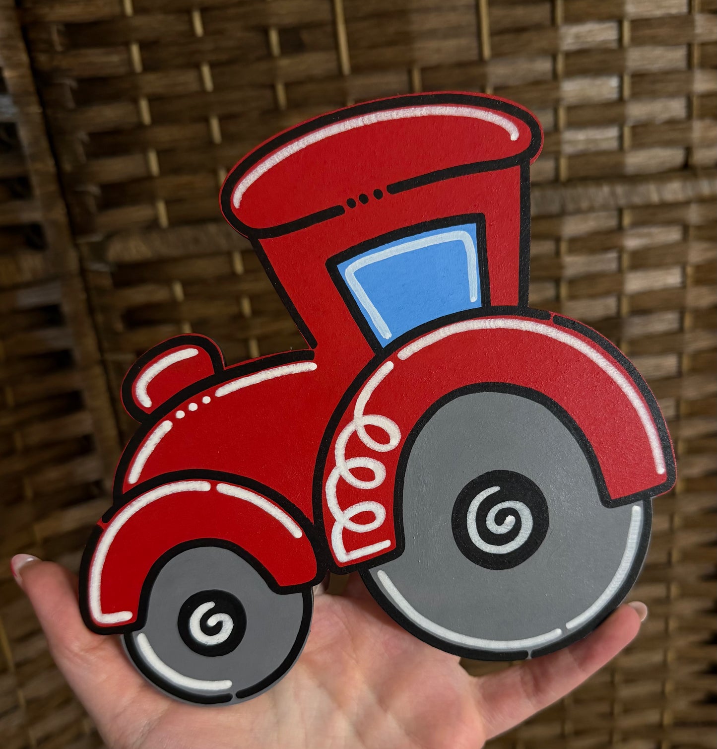 Red Tractor Interchangeable Attachment